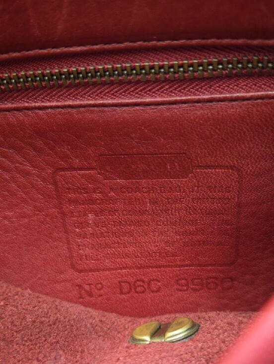 Coach Vintage RARE Mini Daypack / Backpack Style 9960 main image 15
